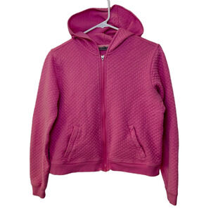 OLEG CASSINI Crop Quilted Hoodie